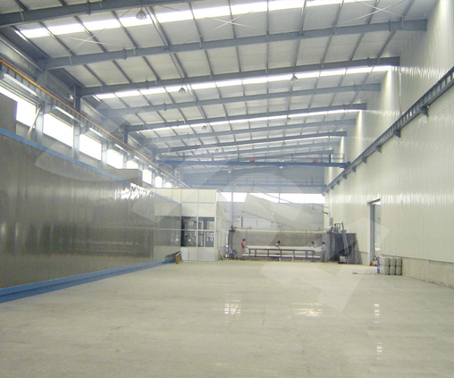 Powder coating line for building material_05