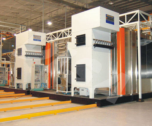 Powder coating line for auto parts_02